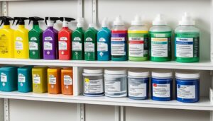 Bezpieczne przechowywanie chemikaliów domowych