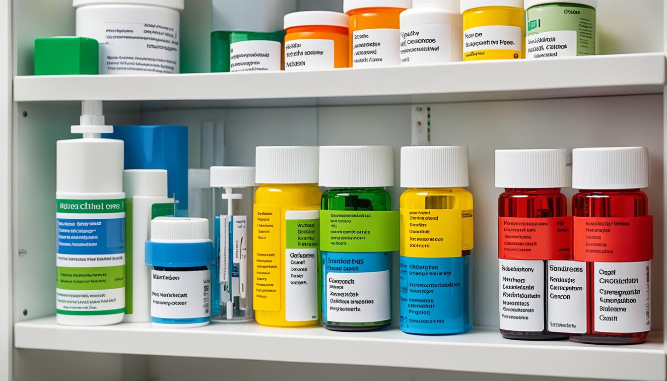 Bezpieczne przechowywanie leków i środków ostrożności